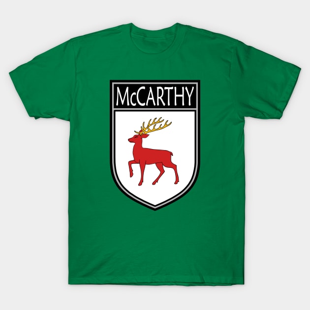 Irish Clan Crest - McCarthy T-Shirt by Taylor'd Designs